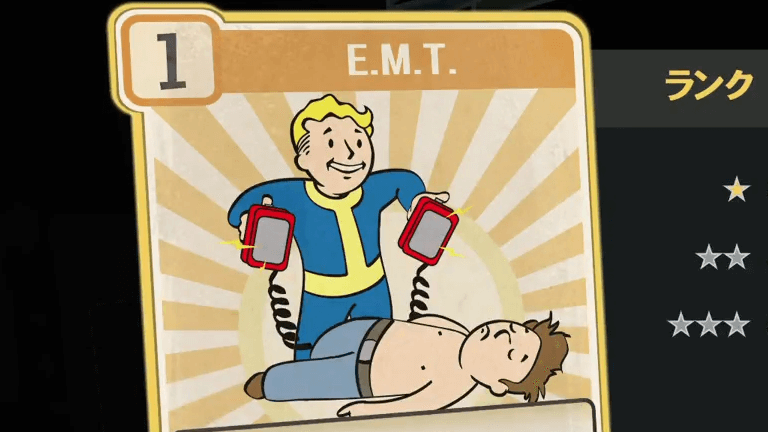 E.M.T のランク別効果について【Fallout76】